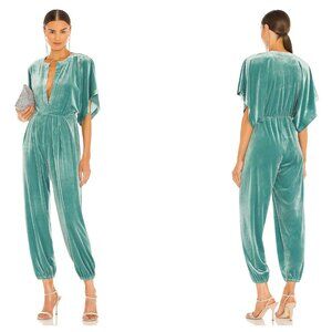 Norma Kamali Rectangle Jog Jumpsuit NWT Small Flaw Size S/36 Vintage Mint